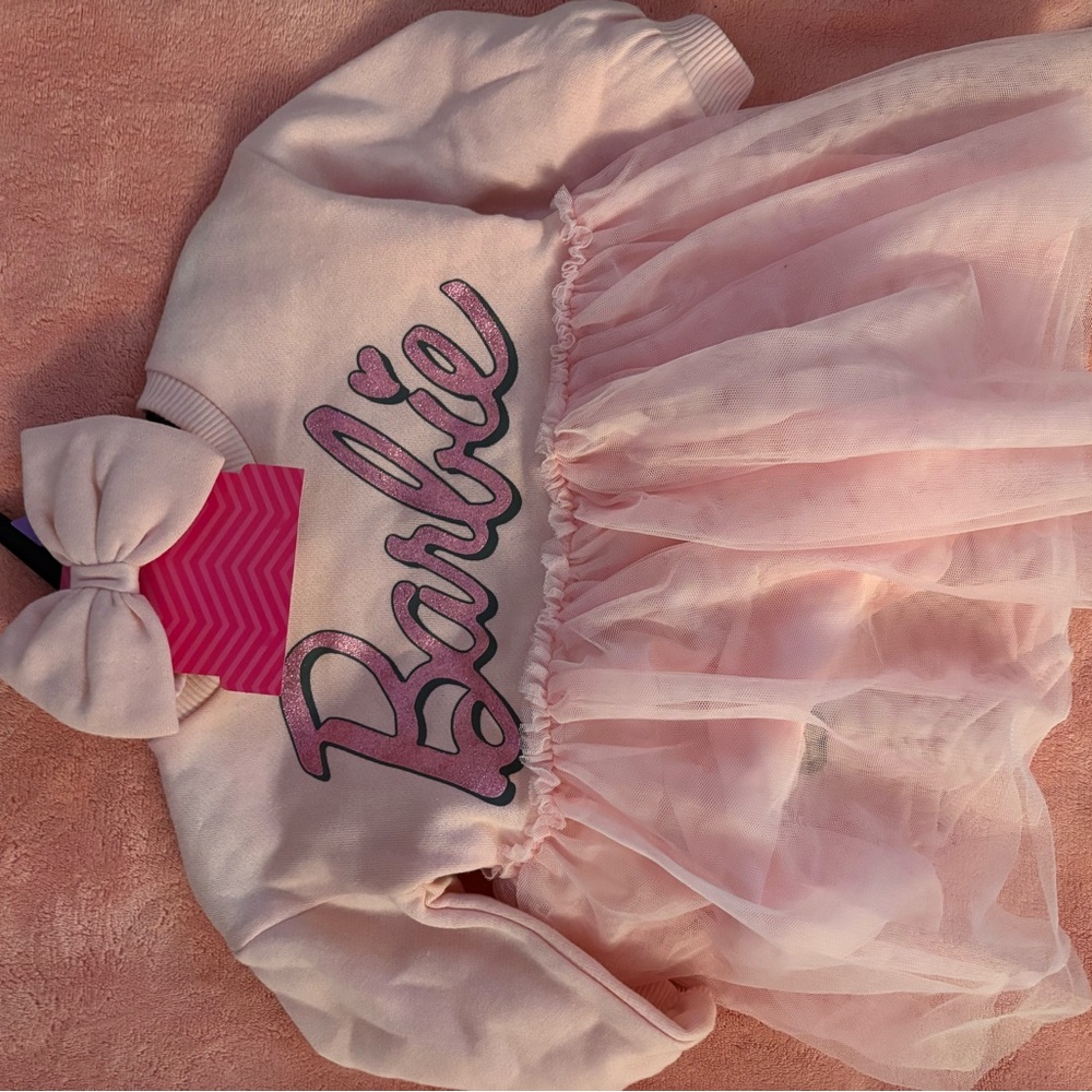 Barbie Pink Tulle Skirt Costume for Kids